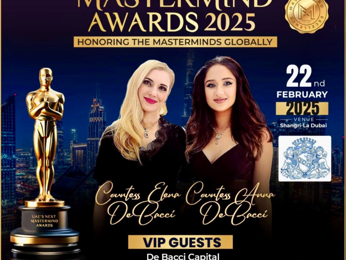 De Bacci Capital at UAE’s Next MasterMind Awards 2025 — A Legacy of Excellence in Private&nbsp;Markets